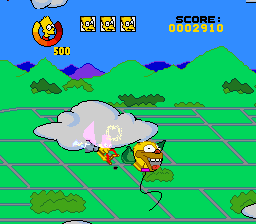 The Simpsons Bart's Nightmare - Super Nintendo