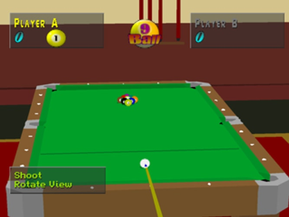 Virtual Pool - Playstation
