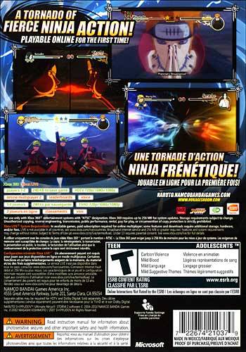 Naruto Shippuden Ultimate Ninja Storm 2 - Xbox 360