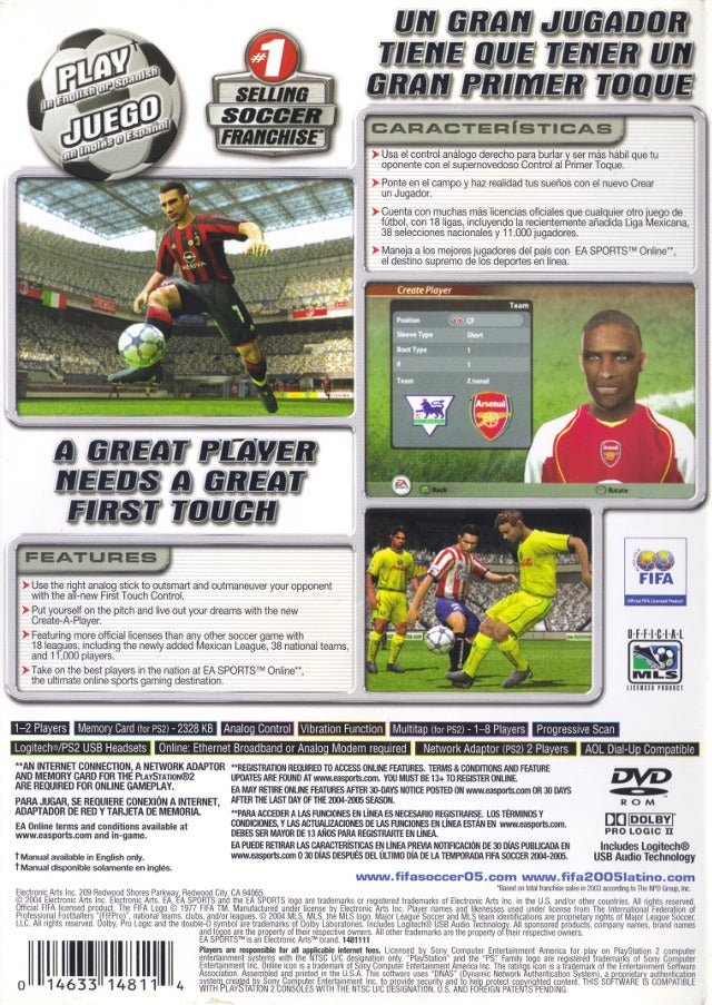 FIFA 2005 - Playstation 2