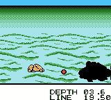 Black Bass Lure Fishing - GameBoy Color