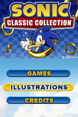 Sonic Classic Collection - Nintendo DS