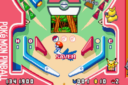 Pokemon Pinball Ruby and Sapphire - GameBoy Advance