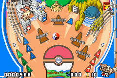 Pokemon Pinball Ruby and Sapphire - GameBoy Advance