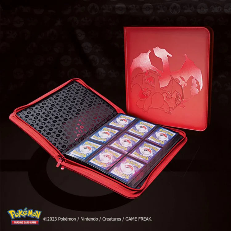 9 Pocket Zip PRO Binder Charizard Elite Series - Ultra PRO