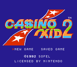 Casino Kid II - NES
