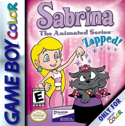 Sabrina Animated Series Zapped - GameBoy Color