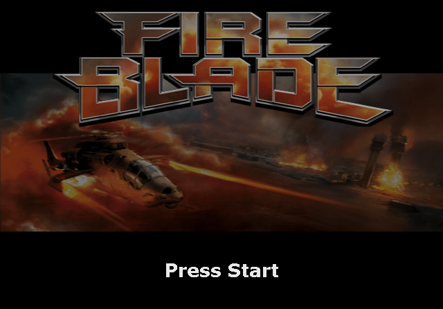 Fire Blade - Playstation 2