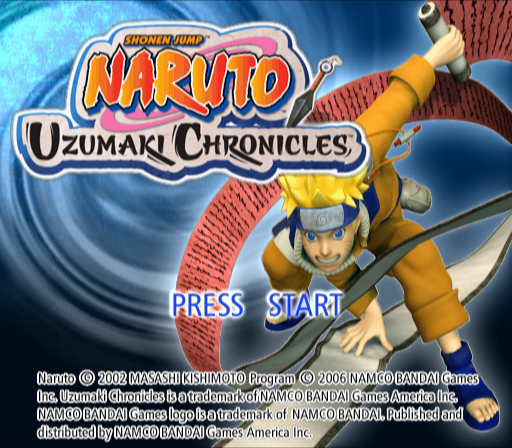 Naruto Uzumaki Chronicles - Playstation 2