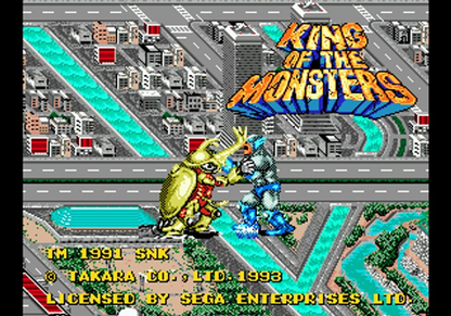 King of the Monsters - Sega Genesis