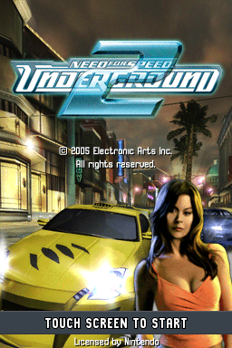 Necesidad de Speed ​​Underground 2 - Nintendo DS