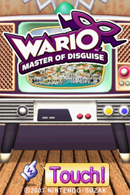 Wario Master of Disguise - Nintendo DS
