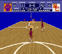 NCAA Basketball - Super Nintendo