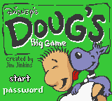 Doug's Big Game - GameBoy Color