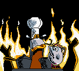 Beauty and the Beast A Board Game Adventure - GameBoy Color