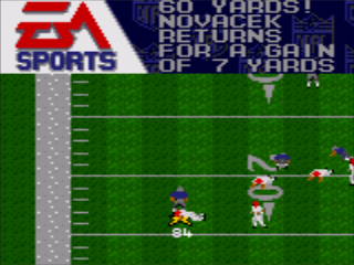 Madden 95 - Sega Game Gear