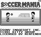Soccer Mania - GameBoy