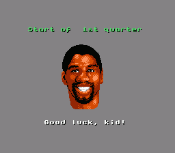 Magic Johnson's Fast Break - NES