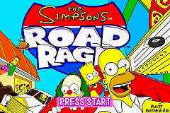 The Simpsons Road Rage - GameBoy Advance