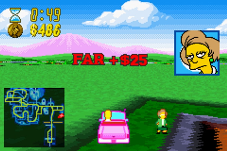 The Simpsons Road Rage - GameBoy Advance - Retro Island Gaming