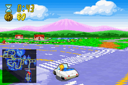 The Simpsons Road Rage - GameBoy Advance - Retro Island Gaming