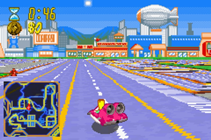 The Simpsons Road Rage - GameBoy Advance - Retro Island Gaming