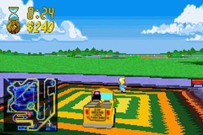 The Simpsons Road Rage - GameBoy Advance - Retro Island Gaming