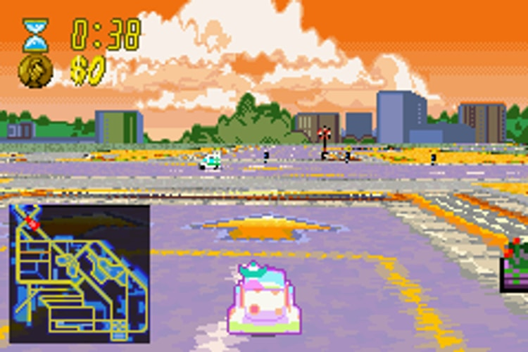 The Simpsons Road Rage - GameBoy Advance - Retro Island Gaming