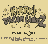 La tierra de los sueños de Kirby 2 - GameBoy