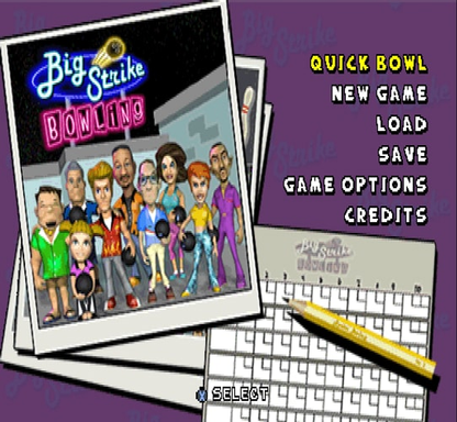 Big Strike Bowling - Playstation