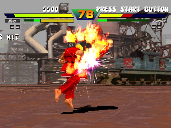 Street Fighter EX Plus Alpha - Playstation