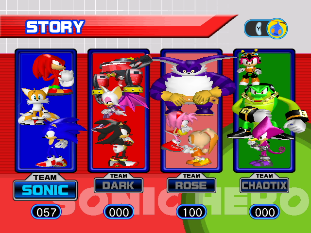 Sonic Heroes [Player's Choice] - Gamecube
