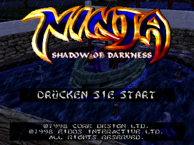Ninja Shadow of Darkness - Playstation