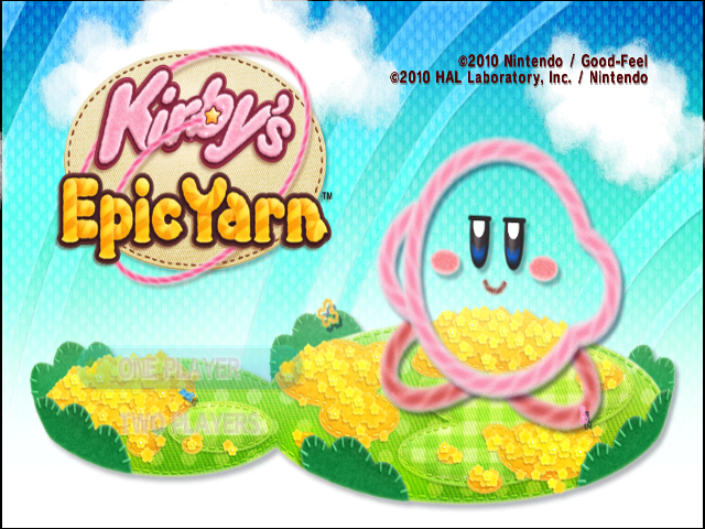 Kirby's Epic Yarn - Wii