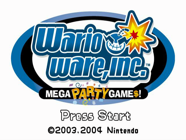 Wario Ware Mega Party Games - Gamecube