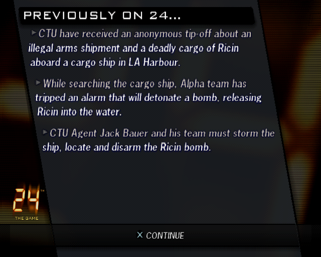 24 the Game - Playstation 2