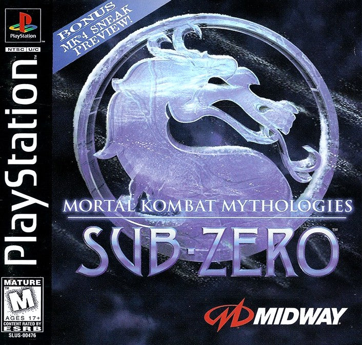 Mortal Kombat Mythologies: Sub-Zero - Playstation