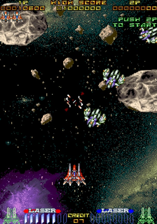 Ataque Galáctico - Sega Saturn