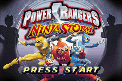 Power Rangers Ninja Storm - GameBoy Advance