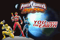 Power Rangers Ninja Storm - GameBoy Advance