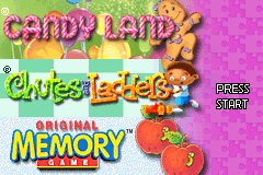 Candy Land/Chutes and Ladders/Memory - GameBoy Advance