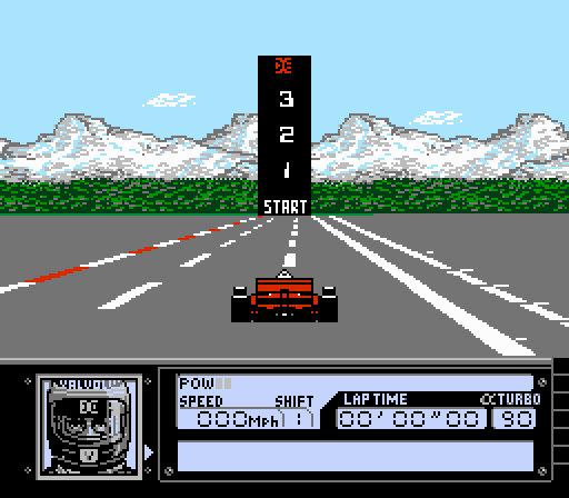 Al Unser Jr. Turbo Racing - NES