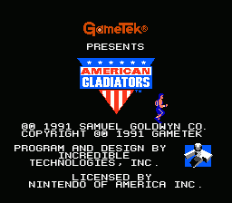 American Gladiators - NES