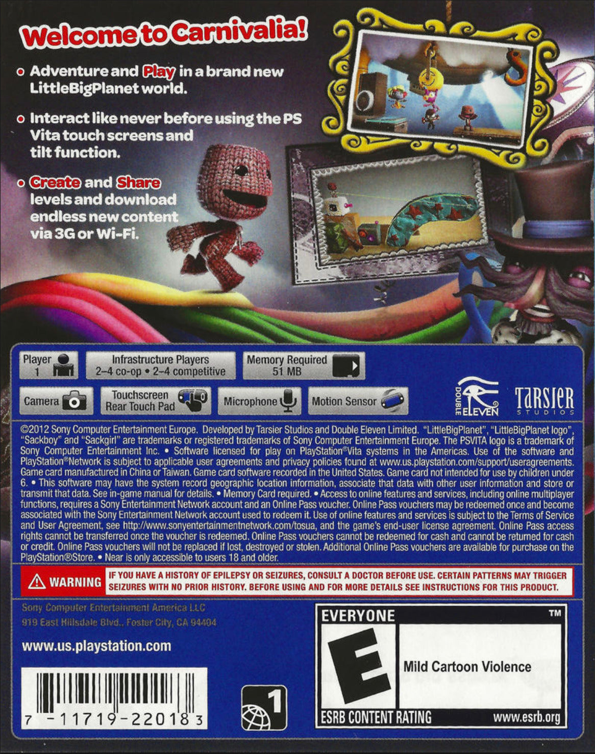 LittleBigPlanet - Playstation Vita