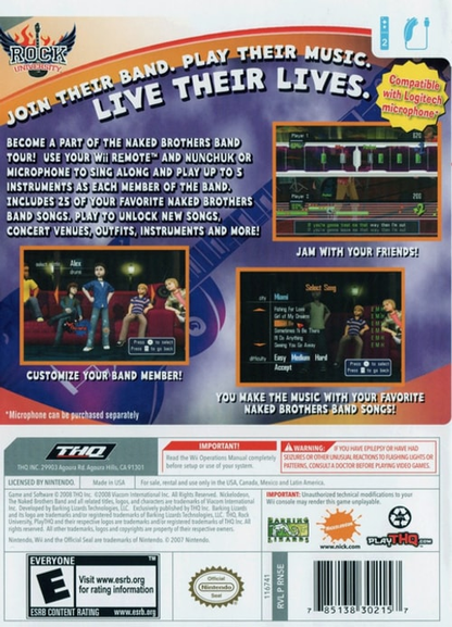 The Naked Brothers Band - Wii