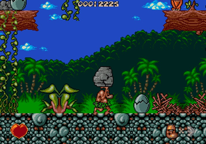 Chuck Rock - Sega Genesis - Retro Island Gaming