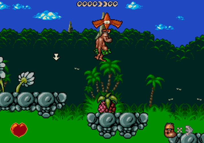 Chuck Rock - Sega Genesis - Retro Island Gaming