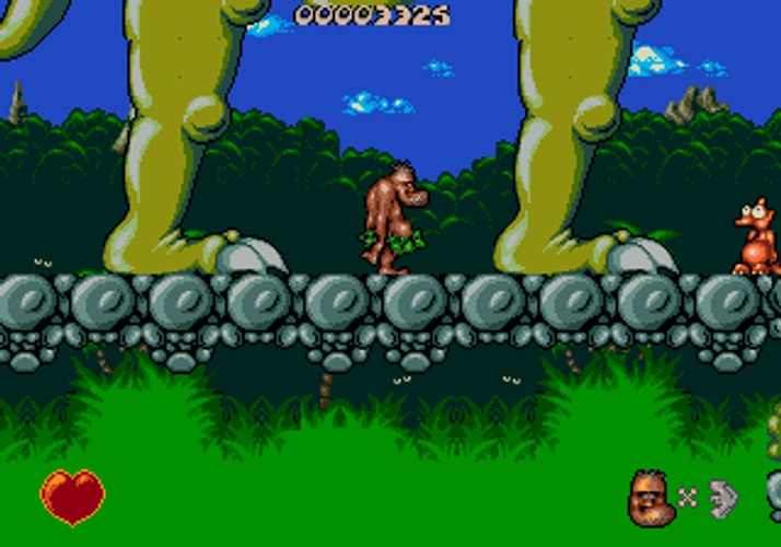 Chuck Rock - Sega Genesis - Retro Island Gaming