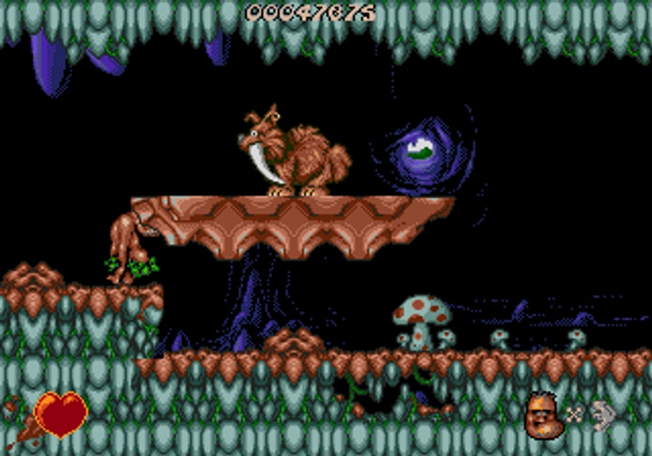 Chuck Rock - Sega Genesis - Retro Island Gaming