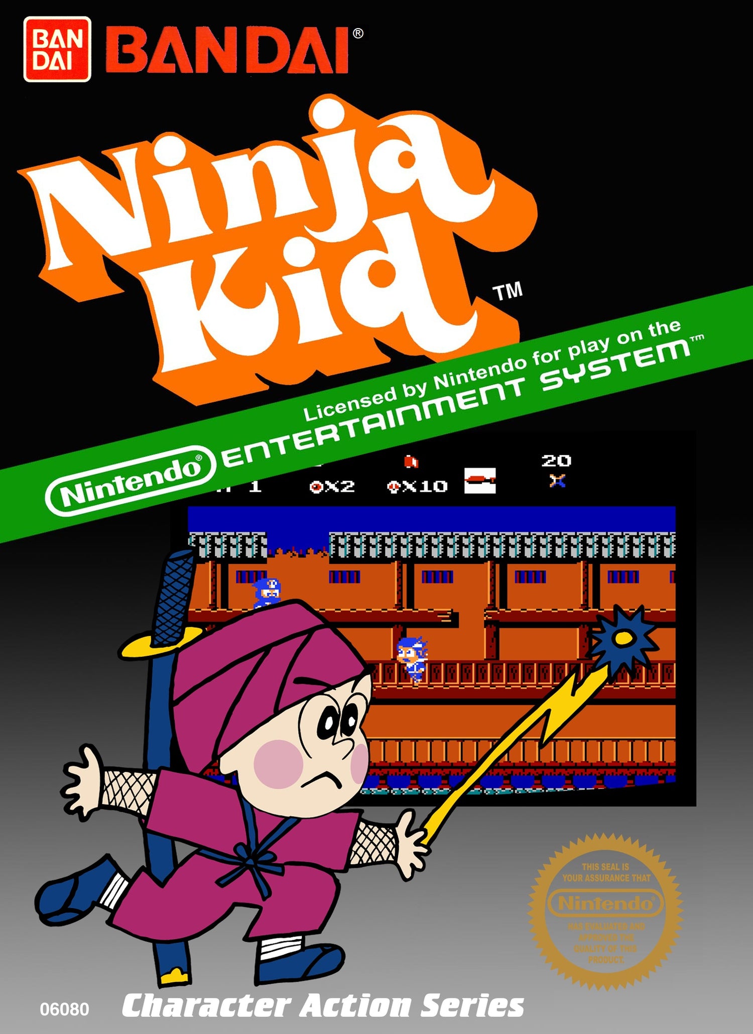 Ninja Kid [5 Screw] - NES